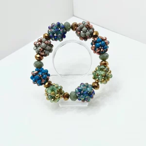 Big Flower Bling Bracelet