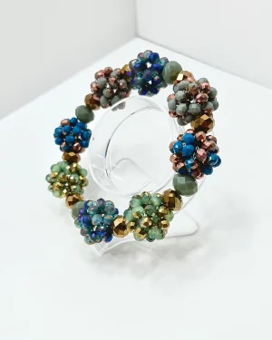 Big Flower Bling Bracelet