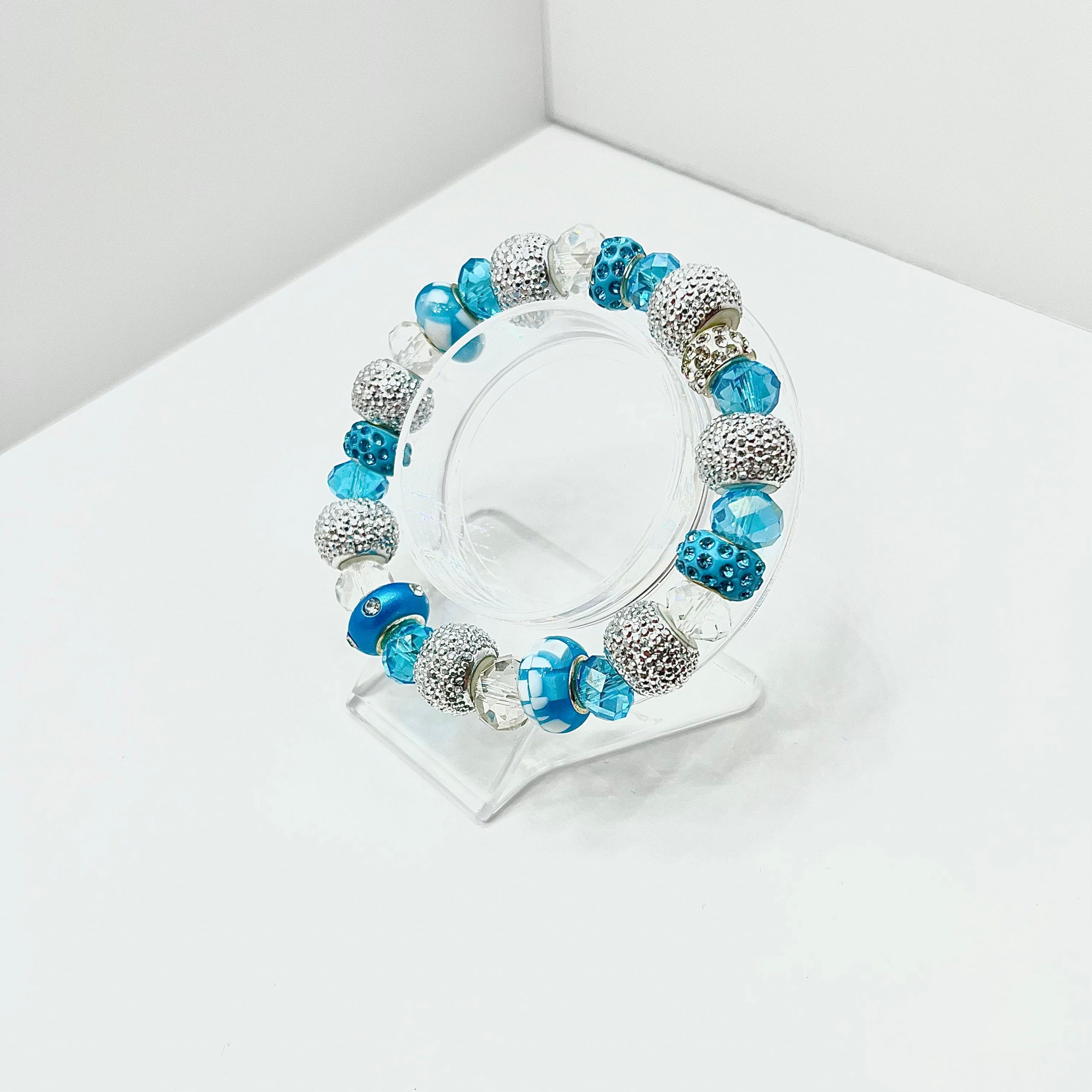 Blue Bling Bracelet - Image 2