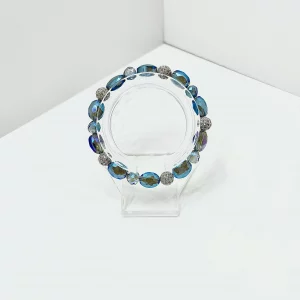 Blue Lavender Bling Bracelet No.138